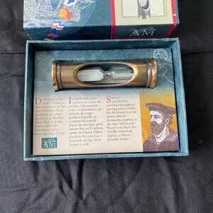 Bronzed 3-Minute Sandglass Timer